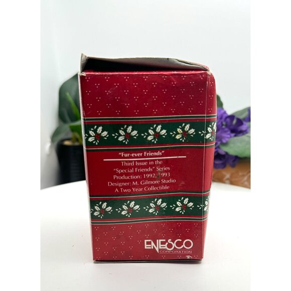 Enesco "Fur-Ever Friends" Third Issue Special Friends Series Christmas Ornament - Picture 11 of 12